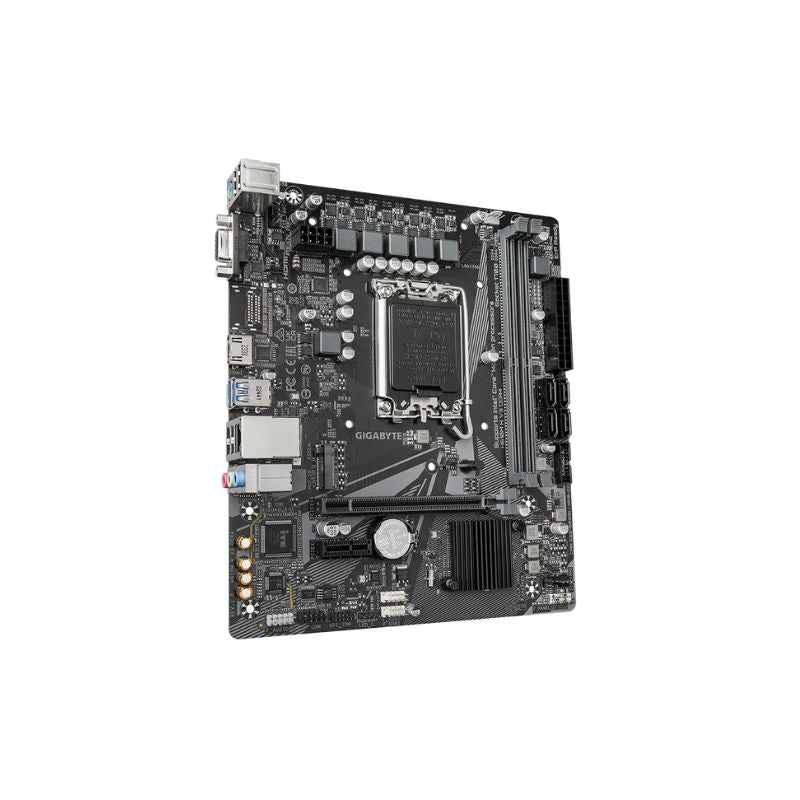 Gigabyte Intel H610M H V3 DDR4 Micro|ATX Motherboard |LGA1700 Socket| 12th/13th/14th Gen CPU Support| Dual-Channel DDR4| PCIe Expansion| High-Speed Connectivity & Reliable Power Design