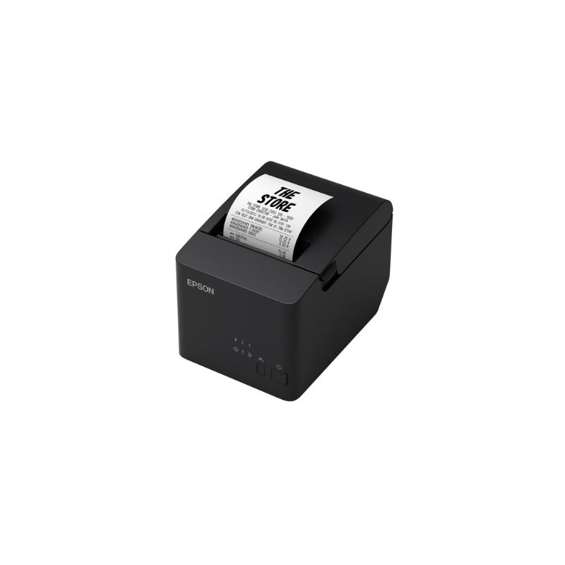 Epson TM‑T82X‑462 Thermal POS Receipt Printer | Fast 3″ Printing up to 200 mm/s | USB & Ethernet | Auto Cutter & Drop-In Paper | Compact & Durable for Retail & Hospitality