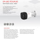 CP PLUS 5MP Bullet CCTV Camera CP-USC-TC51PL3C-0360 Mi – 3.6mm Lens, 30m IR Night Vision, Built-in Microphone, IP67 Weatherproof