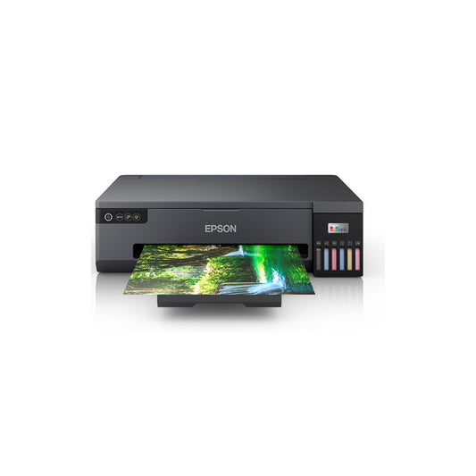 Epson L18050 ink jet printer | A4 Photo Ink Tank Printer | 6-Color Dye Ink | Borderless Photo Printing | Wi-Fi + USB Connectivity | High-Quality Photo Output | Low Running Cost