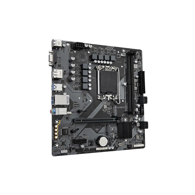 Gigabyte B760M E DDR5 Micro|ATX Motherboard | LGA1700 Socket|12th/13th/14th Gen Intel CPU Support|Dual-Channel DDR5 Memory| PCIe 4.0 x16|M.2 NVMe & SATA Storage| HDMI|DisplayPort| Gigabit LAN & HD Audio
