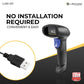 Lapcare LLBS-031 Handheld USB 2D Barcode Scanner & Reader |Fast CMOS Imaging| Plug-and-Play