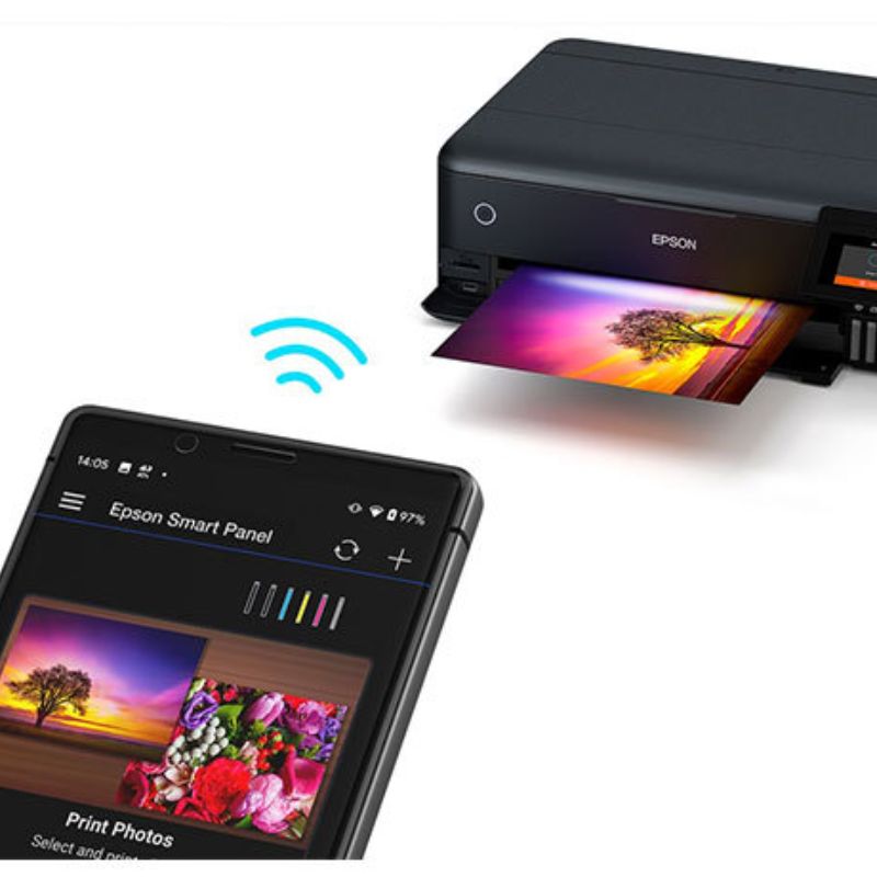 Epson L8180 Ink Tank Printer | A3+ Photo Ink Tank Printer | 6-Color Dye Ink System | Borderless Photo Printing | Wireless, USB & Ethernet Connectivity | High-Resolution Photo Output | Low Cost Per Print