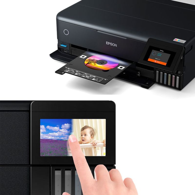 Epson L8180 Ink Tank Printer | A3+ Photo Ink Tank Printer | 6-Color Dye Ink System | Borderless Photo Printing | Wireless, USB & Ethernet Connectivity | High-Resolution Photo Output | Low Cost Per Print
