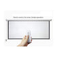 Inlight Imprint 133″ 16:9 Motorized Projector Screen with Remote – Electric Home Theater & Office Projection”