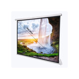 Zebronics ZEB‑PSM120A 120-Inch Motorized Projector Screen | Large Home Theater & Office Projection Screen