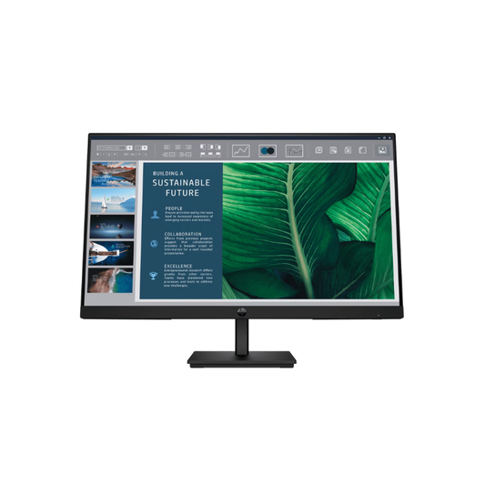 HP 324pv 3 Pro 60.5 cm (23.8) FHD Monitor |Flat IPS with Edge-lit| WLED backlight| 1 HDMI 1.4| HP three-year limited warranty
