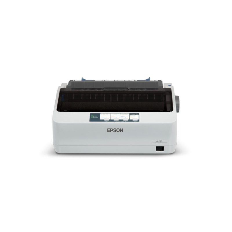 Epson LQ‑310 Dot Matrix Printer | 9‑Pin Narrow Carriage Impact Printing | High‑Speed 357 CPS at 12 CPI | USB, Serial & Parallel Connectivity | Reliable 10,000 Hours MTBF | Ideal for Invoices, Reports & Multi‑Part Forms
