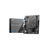 MSI PRO H610M|E DDR4 Micro|ATX Motherboard | LGA 1700| 12th/13th/14th Gen Intel Core Compatible| Dual‑Channel DDR4 up to 64 GB| PCIe 4.0 x16| M.2 + SATA Storage|Gigabit LAN & Full HD Output Support
