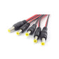 D-LINK DC PIN CCTV PX DC Cable Connector 5.5×2.1mm | Male/Female Power Plug for 12V CCTV Cameras, DVR/NVR, and DC Devices | Durable PVC Housing