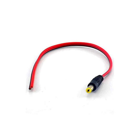 D-LINK DC PIN CCTV PX DC Cable Connector 5.5×2.1mm | Male/Female Power Plug for 12V CCTV Cameras, DVR/NVR, and DC Devices | Durable PVC Housing