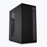 Zebronics Zeb Lumi Black Cabinet | Mid Tower ATX Cabinet | Tempered Glass Side Panel | USB 3.0 | High Airflow | Black
