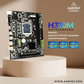 Aarvex H310M D4 Motherboard | Intel LGA 1151 Socket | Supports 8th & 9th Gen Core i3/i5/i7 | DDR4 Memory Support | Micro-ATX | NVMe M.2 Slot