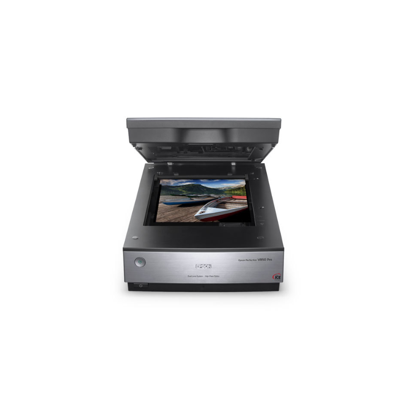 Epson Perfection V850 Pro Photo & Film Scanner | Dual Lens 4800/6400 dpi | ReadyScan LED | Digital ICE Dust & Scratch Removal | Wide Film & Photo Support | USB Connectivity