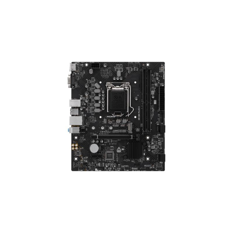 MSI PRO H510M PLUS Micro‑ATX Motherboard – Intel H510 Chipset, LGA 1200, Dual‑Channel DDR4 up to 64GB, M.2 + SATA Storage, PCIe x16, HDMI & VGA, Gigabit LAN & 7.1‑Ch Audio