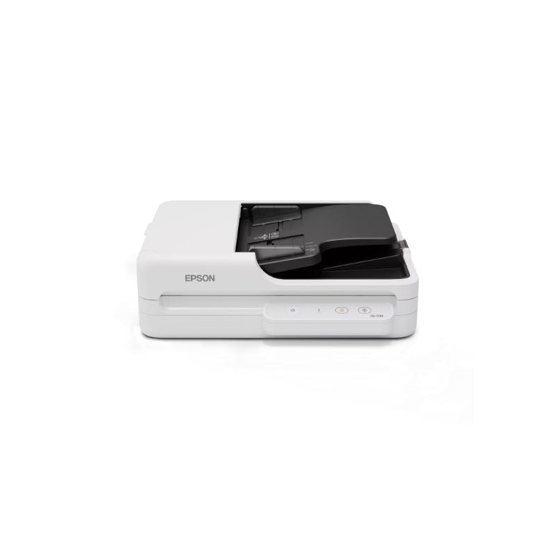 Epson Work Force DS-1730 | Flatbed & ADF Duplex Document Scanner | Single-Pass Color & Duplex Scanning | 60-Sheet Auto Document Feeder | Versatile Media Handling | Seamless Workflow Integration