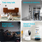 TAPO Indoor Qubo 3MP Wi-Fi Security Camera – Pan & Tilt, Motion Detection, Two-Way Audio, Night Vision, Remote Monitoring