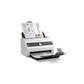 Epson DS‑730N Network Color Document Scanner | Fast 40 ppm / 80 ipm Duplex Scanning | 100‑Sheet ADF | 600 dpi Optical Resolution | USB & Ethernet Connectivity | Ideal for Business Workflows