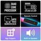 Zebronics LP 4 Pixaplay 15 LED HD Projector – Portable Home Theater with HD Display and Multiple Connectivity