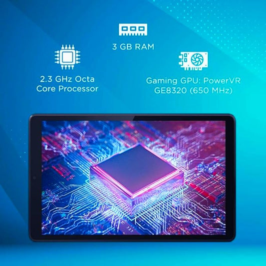 Lenovo Tab M8 (4th Gen) Android Tablet |ZAD30083IN|8" HD Display| 4GB RAM| 64GB Storage| 4G LTE Calling + WiFi| Octa-Core MediaTek MT8768 Processor| 8MP Rear & 2MP Front Camera| 5100mAh Battery| Android 13| Sleek Design