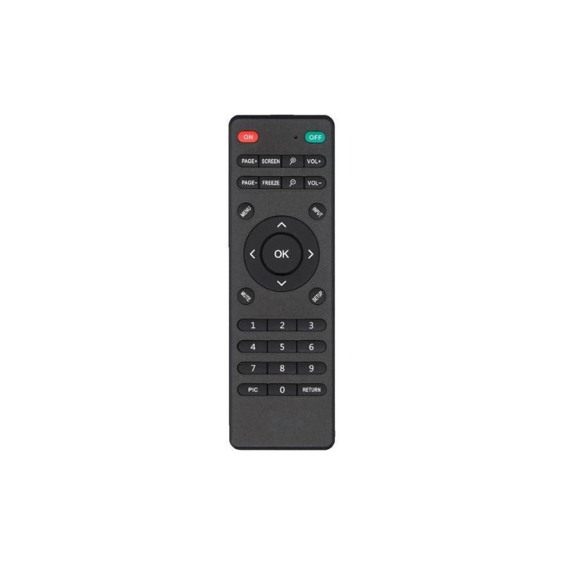 7SEVEN® Universal Projector Remote Control RM-P1375 Plus – Multi-Compatible Remote for Projectors