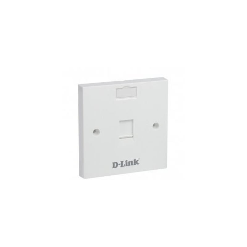D‑Link 3×3 RJ45 Back Box | Surface Mount Network Box for Keystone Jacks and Faceplates, Durable Flame-Retardant ABS Plastic, White | Home, Office & Commercial Networking