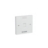 D‑Link 3×3 RJ45 Back Box | Surface Mount Network Box for Keystone Jacks and Faceplates, Durable Flame-Retardant ABS Plastic, White | Home, Office & Commercial Networking