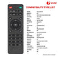 7SEVEN® Universal Projector Remote Control RM-P1375 Plus – Multi-Compatible Remote for Projectors