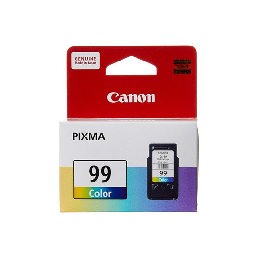 Canon CL-99 Color Ink Cartridge | Genuine Tri-Color Ink Cartridge for Canon Pixma Printers | High Quality Color Printing | Smudge Resistant Ink | Reliable Everyday Printing Cartridge | Canon CL99 Cartridge for Home & Office Use