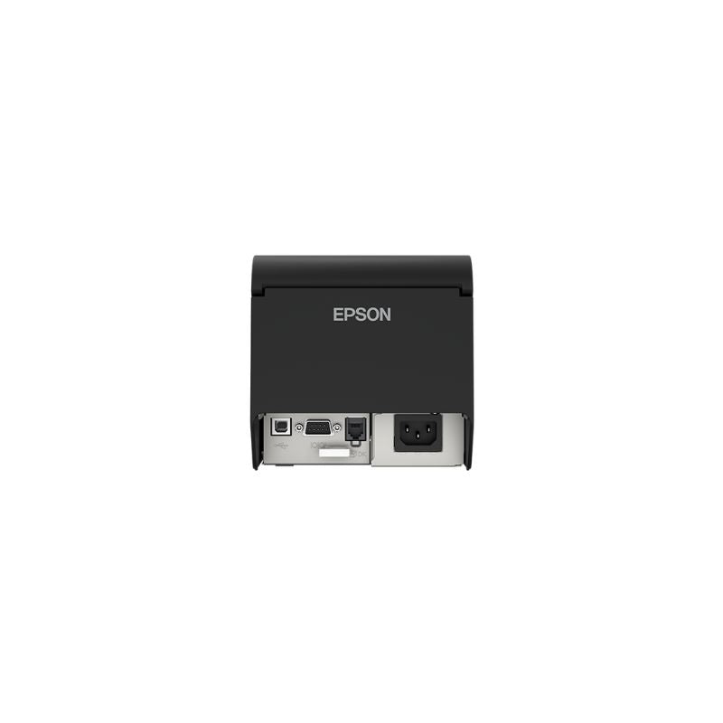 Epson TM-T82X-II-522 | Thermal POS Receipt Printer | High-Speed Printing | Auto Cutter | Drop-In Paper Loading | USB & LAN Connectivity | Compact Counter Printer