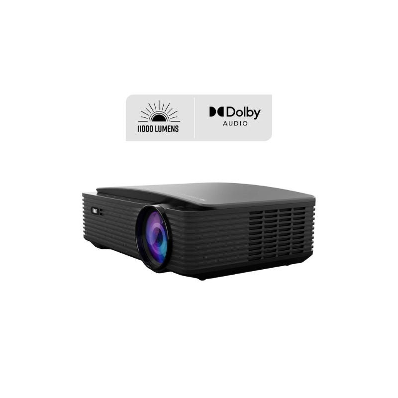 Zebronics Pixaplay 16 LED HD Projector with Dolby – Full HD Display, Android OS, Smart Home Theater with Multiple Connectivity Options