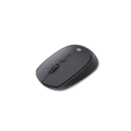 Portronics Toad 23 Wireless Optical Mouse | 2.4GHz Lag-Free Connection | 10m Wireless Range | Silent Click Buttons Adjustable 1200 DPI High Precision | 3 Million Click Life | Ergonomic Ambidextrous Design | Energy Saving Mode | Black