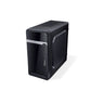FINGERS Ascend C3 Micro-ATX PC Cabinet with Built-in SMPS – Compact Black Desktop Case with USB 3.0