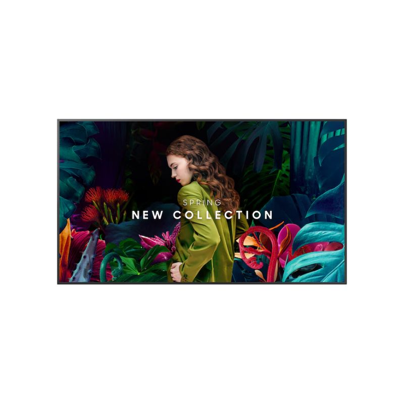 Samsung QB65C 65″ 4K Digital Signage Display | Tizen OS | 24/7 Operation | HDMI, USB, LAN, Wi-Fi | Built-in Speakers | Commercial Use