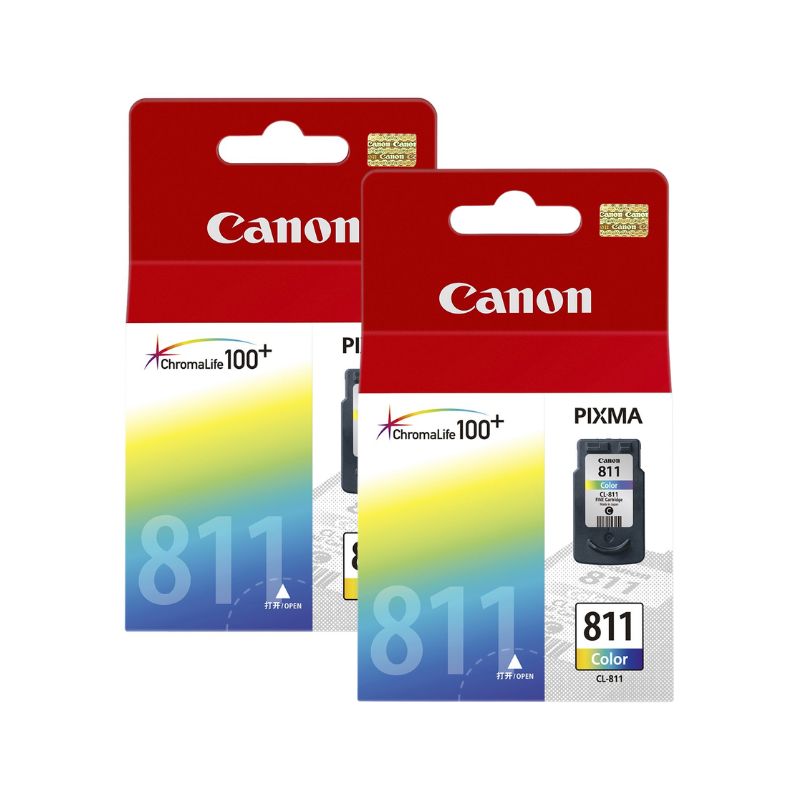 Canon CL-811 Color Ink Cartridge | Genuine Tri-Color Ink for Canon Pixma Printers | High Quality Color Printing | Vivid Photo Output | Smudge Resistant Ink | Home & Office Printing Solution | Canon CL811 Ink Cartridge