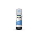 Epson 001 Cyan Ink Bottle |70 ml | Genuine High-Yield Dye Ink for Epson EcoTank Printers| Vibrant and Long-Lasting Color Printing| Compactable with Epson printers