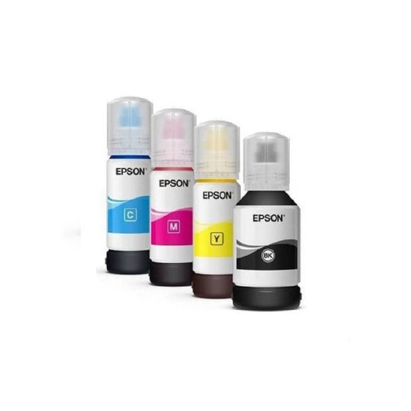 Epson 001 Cyan Ink Bottle |70 ml | Genuine High-Yield Dye Ink for Epson EcoTank Printers| Vibrant and Long-Lasting Color Printing| Compactable with Epson printers