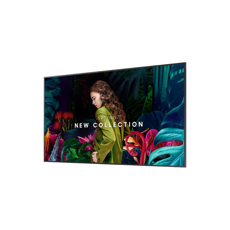 Samsung QB43C 43" 4K UHD Digital Signage Display | Tizen Smart Platform | 16/7 Commercial Use | HDMI/USB/LAN/Wi-Fi