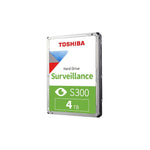 Toshiba 4TB S300 Surveillance Hard Drive – 3.5-inch Mechanical HDD, High-Speed 160MB/s Read, 150MB/s Write, RV Sensor, 24/7 Operation for DVR & NVR Security Systems”
