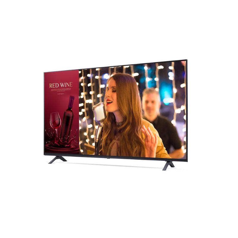 LG55UR640S 55" 4K UHD Commercial Display | webOS Smart Platform | HDR | HDMI/USB/LAN | Remote Management | Built-in Speakers