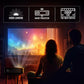 Zebronics Pixaplay 16 LED HD Projector with Dolby – Full HD Display, Android OS, Smart Home Theater with Multiple Connectivity Options