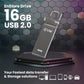 EVM ENSTORE 16GB USB 2.0 Pendrive | Compact Portable Flash Drive | Reliable Data Storage for Laptop| Desktop| Smart TV & Car Audio | High-Durability USB Stick |