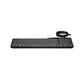 HP 400 USB Wired Keyboard | Noiseless Typing Experience | Sleek Modern Aesthetic for Desktop & Laptop1.5m Durable Cable | Wear-Resistant Keycaps | Adjustable Tilt Support | 1-Year HP Manufacturer Warranty