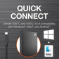 Seagate One Touch 5TB | Portable HDD | USB 3.2 Gen 1 | Password Security | Black | STKZ5000400
