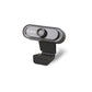 Lapcare 720p HD Webcam with Built-in Noise-Isolating Microphone USB Plug and Play Universal Clip Mount Black