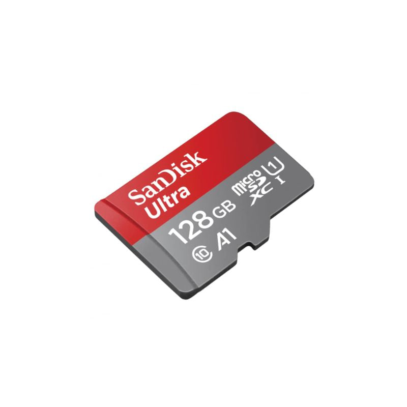 SanDisk Ultra 128GB microSDXC UHS-I Memory Card 140MB s Read Speed Class 10 A1 Durable Storage
