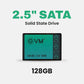 EVM 128GB 2.5" SATA III Internal SSD – Ultra-Fast 550MB/s Read & 500MB/s Write Speeds Durable 3D NAND Flash Energy-Efficient Broad Compatibility with Laptops & Desktops| Ideal Storage Upgrade for Enhanced Performance