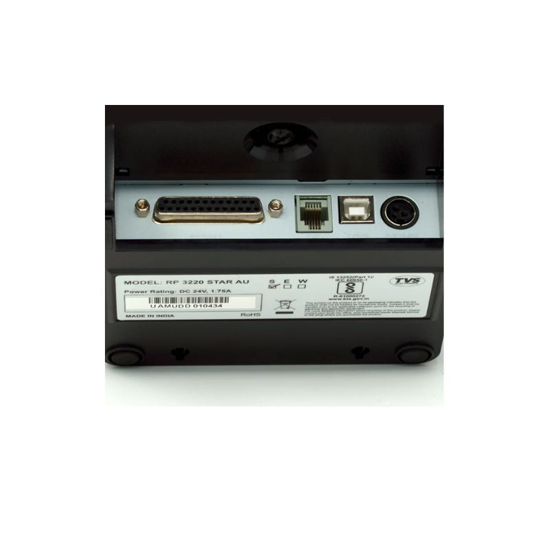 TVS RP3220 Star AUS Thermal Receipt Printer – Fast and Reliable POS Printer for Retail, Restaurants, Supermarkets, and Billing Systems
