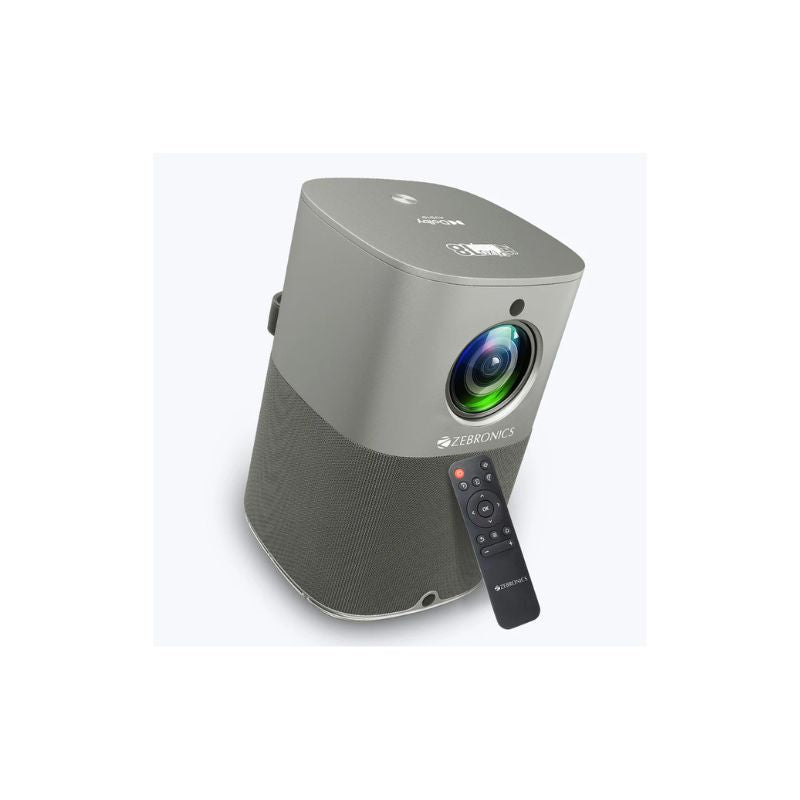 Zebronics PixaPlay 18 Smart LED HD Projector – HD Display, Android OS, Home Theater Projector with Multiple Connectivity Options