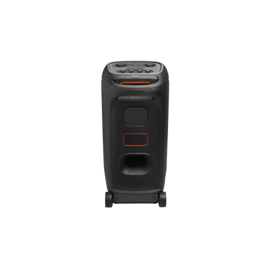 JBL High-Power Portable Party Box Speaker with 320W Peak  240W RMS  18-Hour Battery  Removable Battery  and Dynamic Sound for Indoor & Outdoor Events